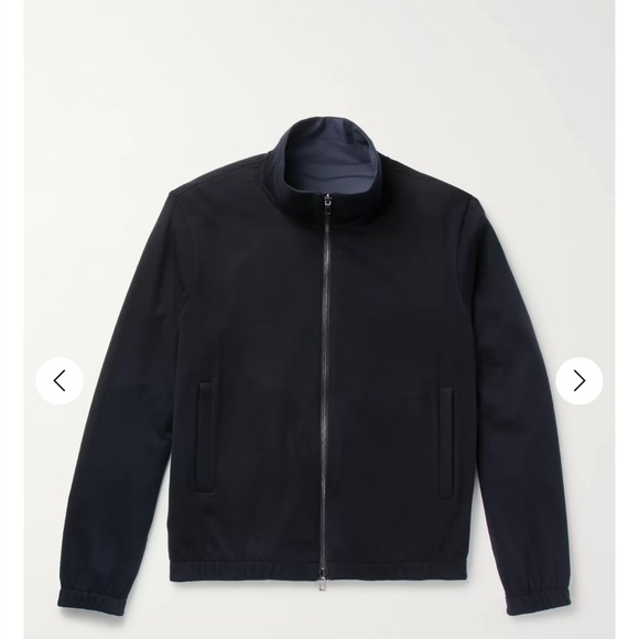 Lori Piana NWT Reversible Windmate Storm System Shell and Cashmere Bomber Jacket - Picture 2 of 8